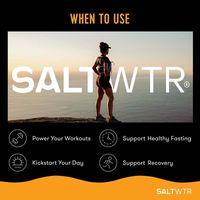 SaltWTR Wild Orange - Sugar-free Electrolytes - Immune Support Hydration - 40 pack